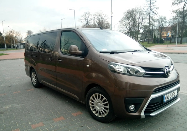 Toyota ProAce cena 95900 przebieg: 151500, rok produkcji 2017 z Kutno małe 29